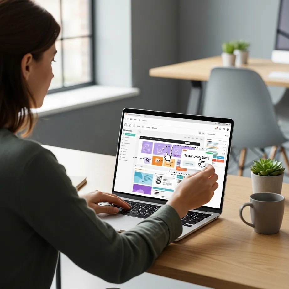 Creador de sitios web Hostinger